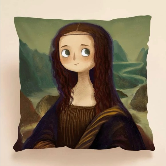 Other - Mona Lisa Cushion Cover (Case Only)